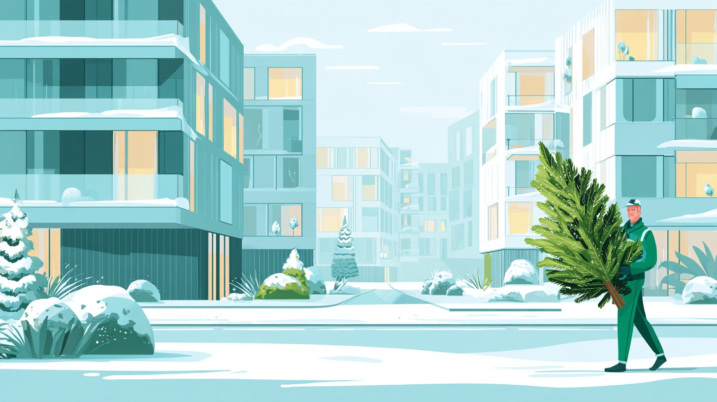 VIP вывоз ёлки